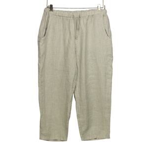 Women's Medium Linen Pants GRAND GREECE Resort Ware Capri Pants